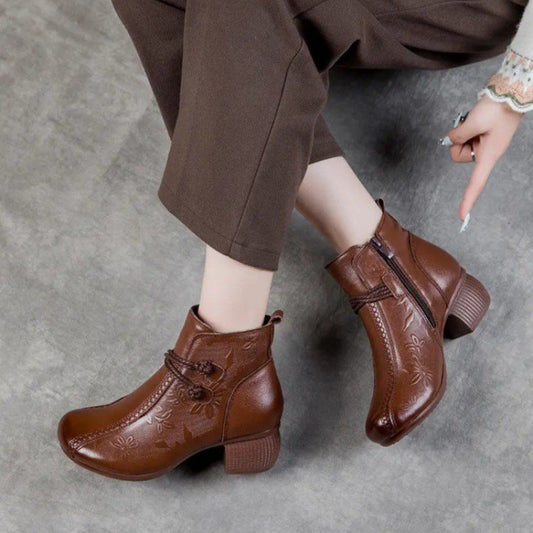 Botas retro de mamá con suela suave