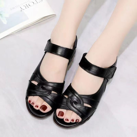 Sandalias de piel de vacuno antideslizantes
